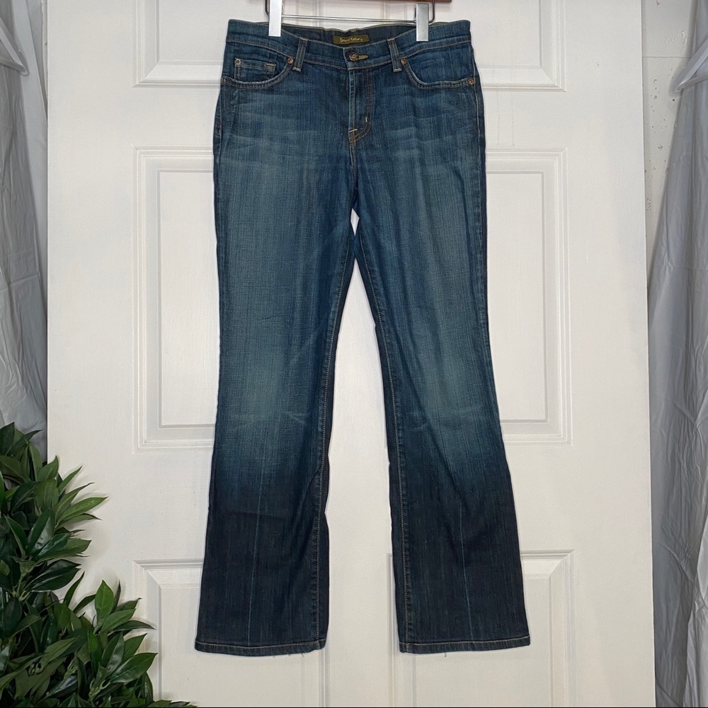 David Kahn Jeanswear Bootcut Lauren Jeans Medium Dark Wash Size 8